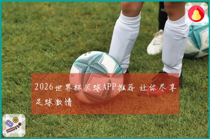 2026世界杯买球APP推荐 让你尽享足球激情